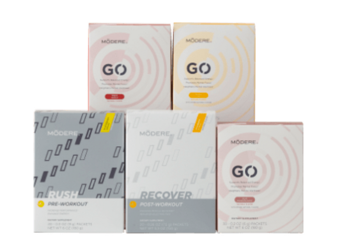Modere Go Variety + Fitness Combo